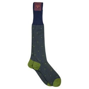 Gallo Men Polka Dot Cotton Long Socks